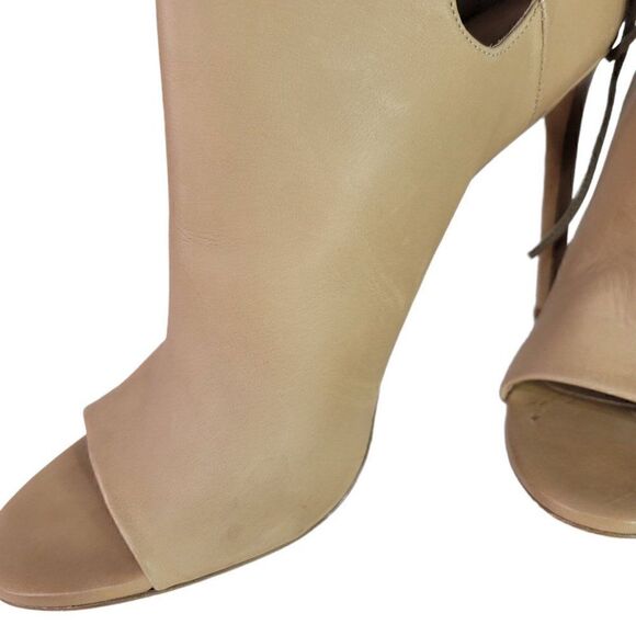 Vince Tan Open Toe Ankle Booties (Size 10M) - Picture 8 of 12